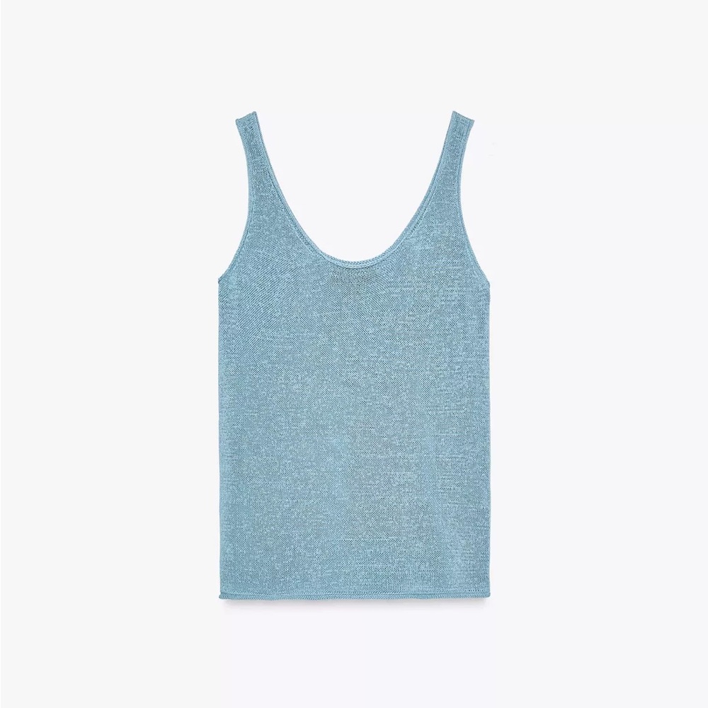 Linen Knit Tank